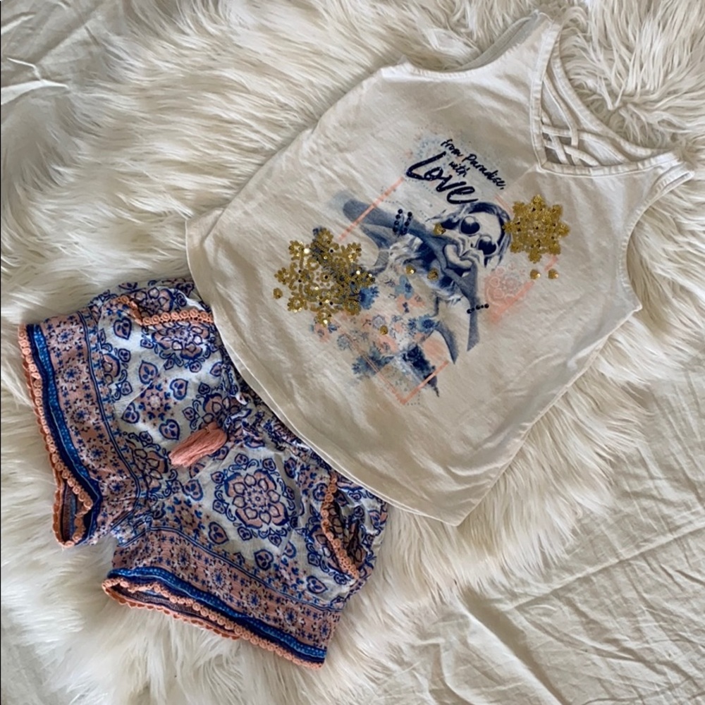 Short and shirt set